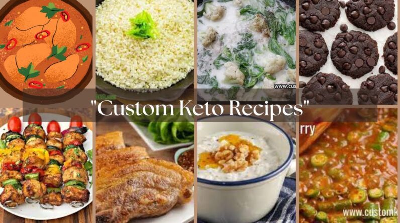 "10 Irresistible Custom Keto Diet Recipes for a Healthy Lifestyle"