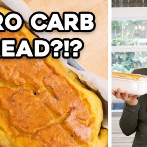 NO FLOUR BREAD! | High Protein | Zero Carbs | NO Dairy | NO Gluten!!