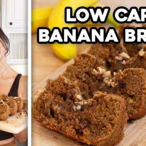 This Is The Easiest Way To Make BANANA BREAD! | STARBUCKS COPYCAT | 4g Carbs | Keto