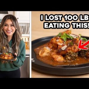 I Lost 100lbs Eating Meals Like This! LIGHT CHICKEN PARMESAN! Keto and Low Carb Recipe