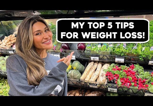 How to Lose 100lbs: My Top 5 Tips to Lose Weight and Belly Fat Fast!